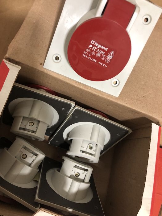 Legrand Three-Phase Socket Set64740202332161122