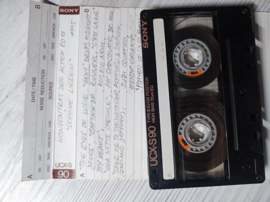 Sony UCX -S 90, UX-ES 90,HF-S 90  аудіокасети
