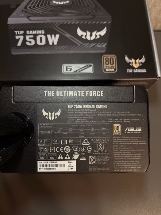Блок живлення Asus Tuf Gaming 750W