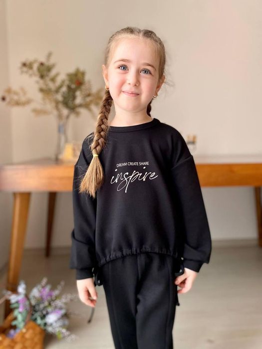 Komplet z wiskozy dla dziewczynki 110-164