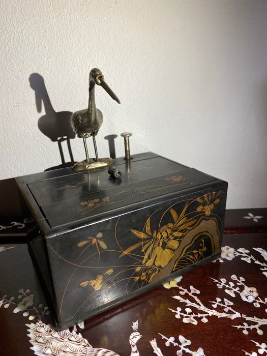 Cigarreira Autónoma Japão séc XIX 14 cm