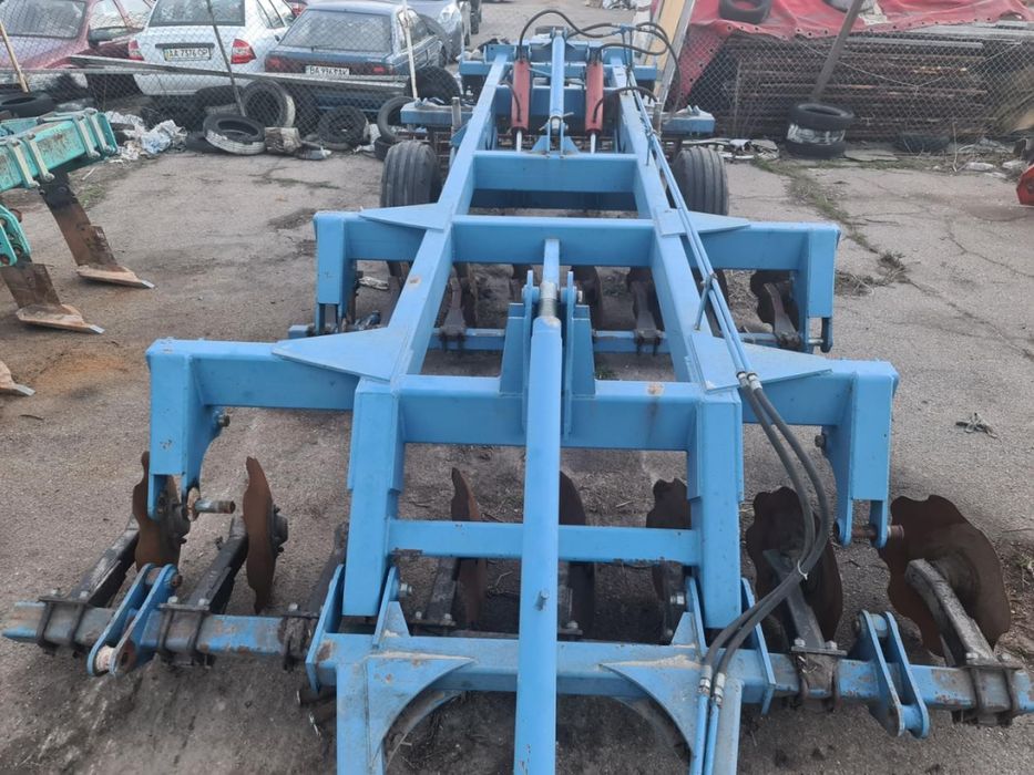 Агрегат комбінований АКГР-2.8, дискова борона та глибокорозпушувач,