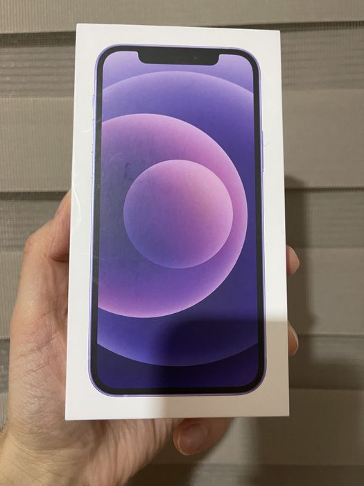 Apple iPhone 12 128  purple. Неверлок, акб 95%