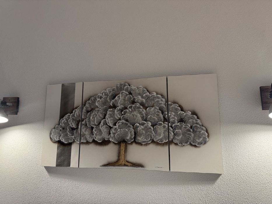Quadro triplo Árvore