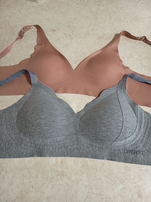 Biustonosz crop top sportowy zestaw 2 sztuki braletka  S 75 b