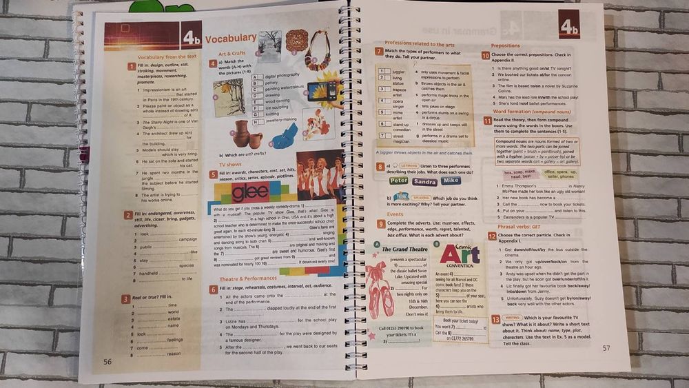 On screen 1 , 2 , 3 , b1, b1+, b2, b2+