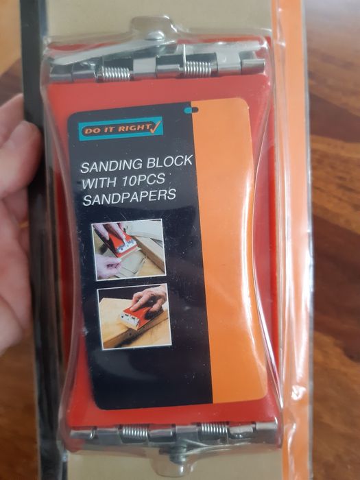 Blok, klocek szlifierski do ręcznego szlifowania