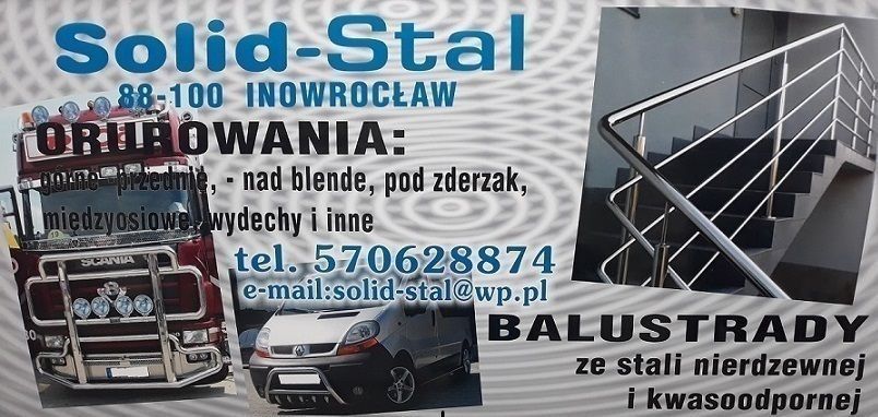 Orurowanie DOLNE / POD ZDERZAK Daf Cf Xf 106 Euro 6 PRODUCENT