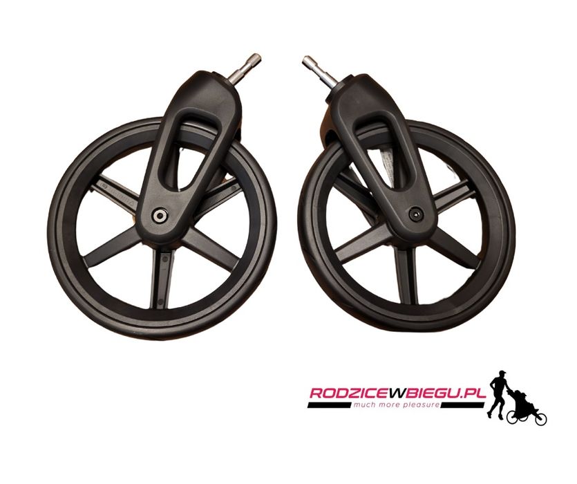 przednie kółka spacerowe wózka przyczepki rowerowej Thule Chariot