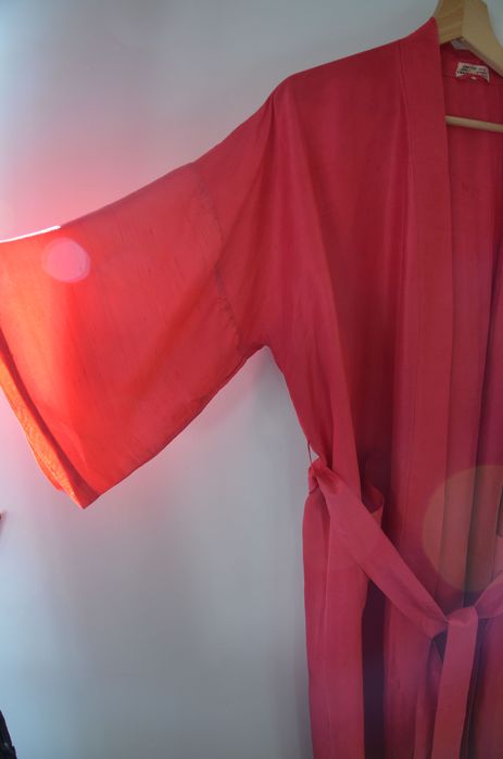 szlafrok 100\% silk /jedwab r. L24