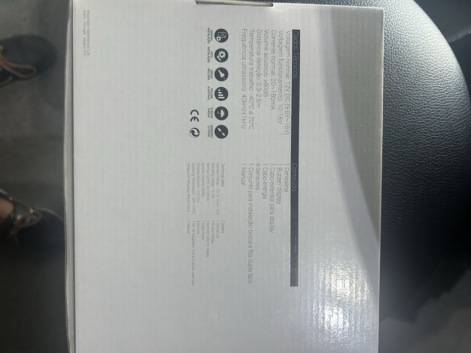 Sensores estacionamento NOVOS, universal.