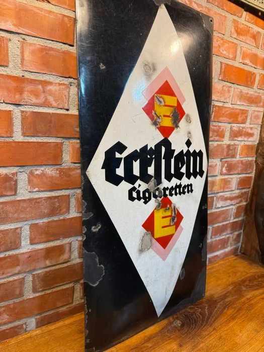 Szyld emaliowany, 1926 rok, reklama blacha, antyk.