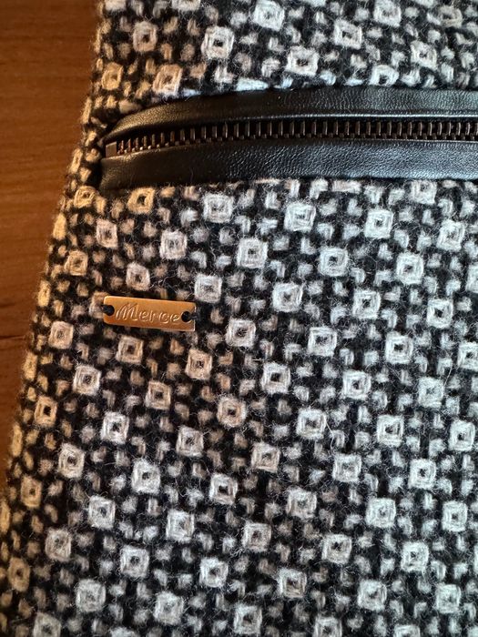 Piękny płaszcz z wełny  - MERCE  rozm. 44