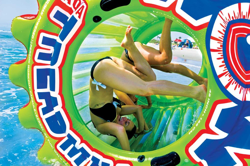 Insuflável gigante para 3 pessoas