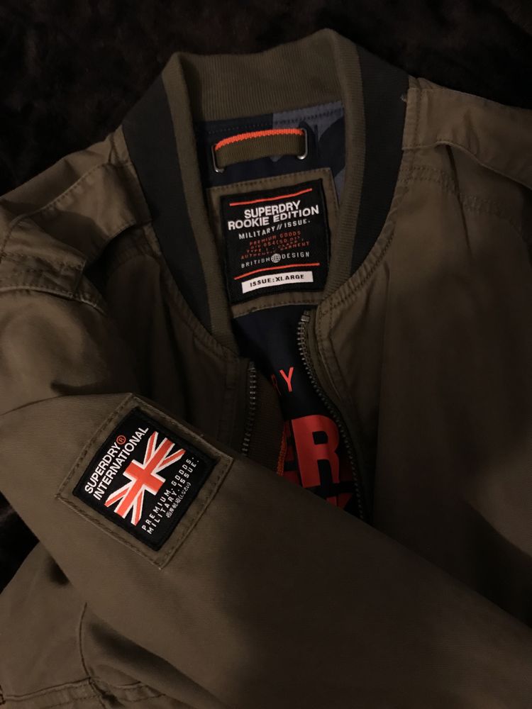 SuperDry Jacket Military Issue Rookie Edition Size Small British