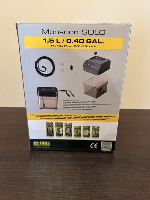 Exo Terra MONSOON SOLO Kompaktowy system zraszający terrarium