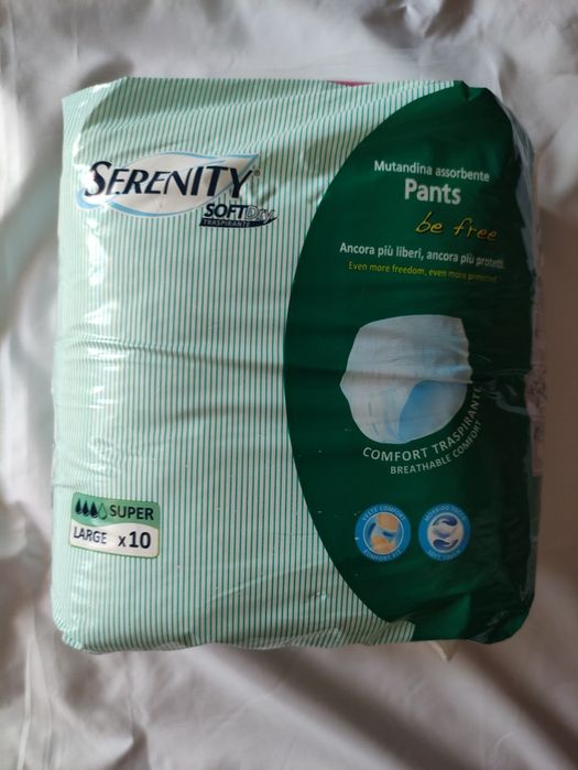 Труси-підгузники , памперси для дорослих Serenity, розмір L