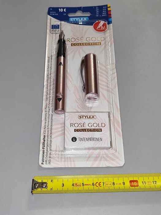 Pióro Stylex Rose Gold Nowe + 6 Nabojów [5]