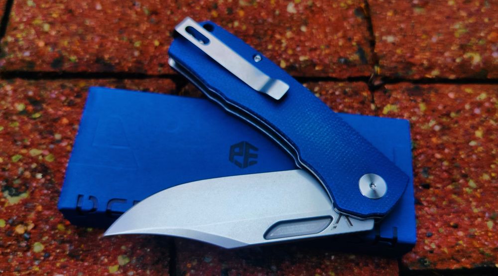 Nóż Petrified Fish Victor Micarta