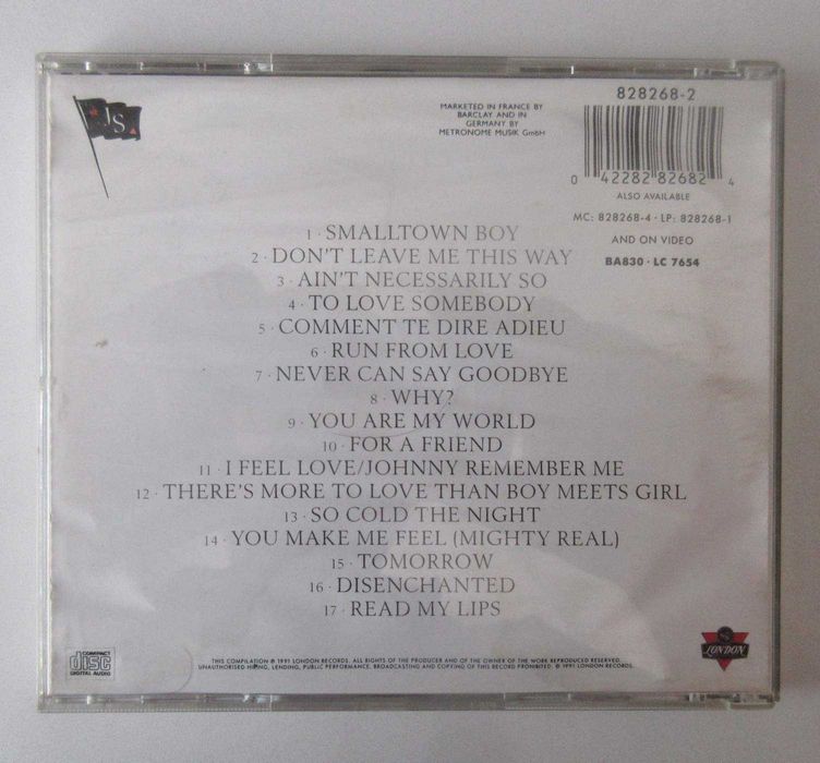JIMMY SOMERVILLE - The Singles Collection 1984/1990 (CD)