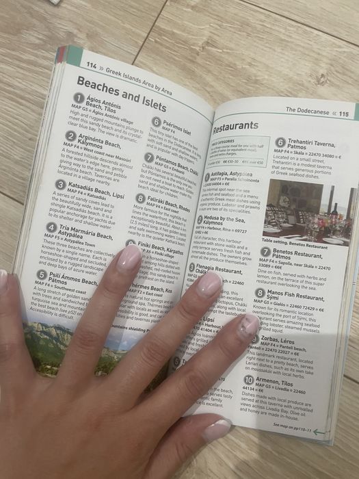 przewodnik wyspy greckie po angielsku guide greek islands map inside