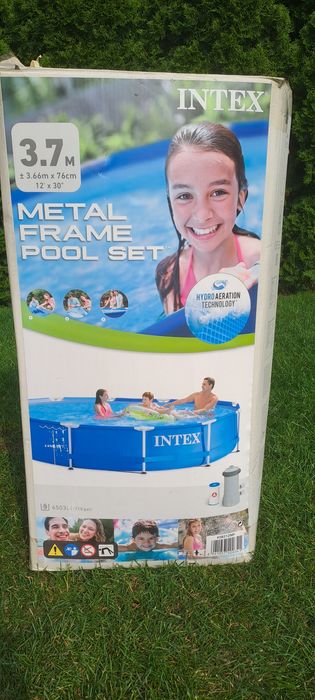 Basen ogrodowy Intex 3.7m