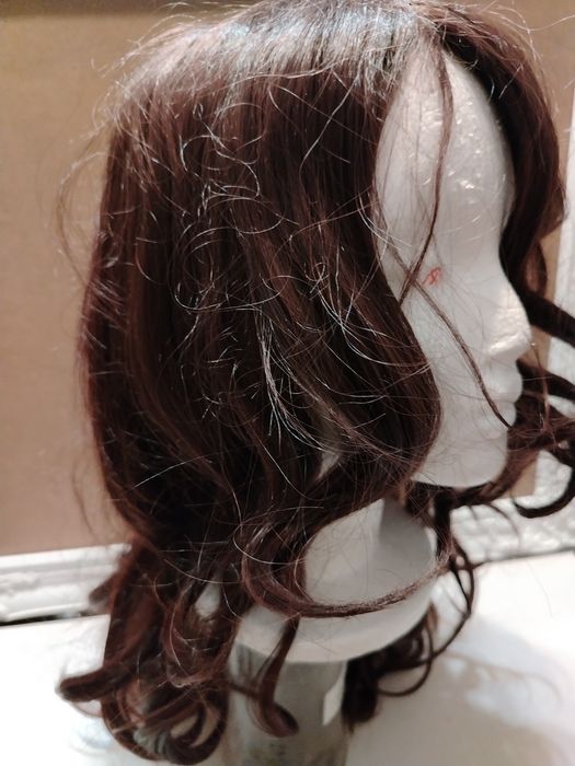 Peruka fale kasztan 65cm cosplay
