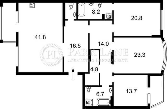 Ексклюзивне планування в ЖК "52 Перлина"
