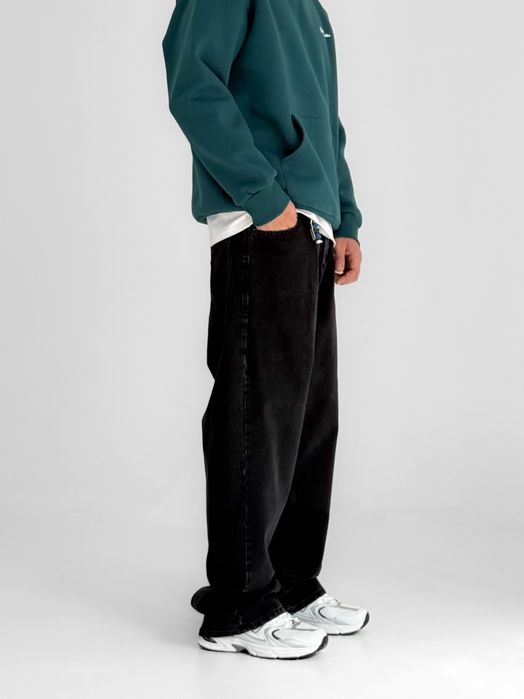 Джинси чоловічі широкі baggy jeans, штани баггі | Джинсы багги мужские широкие Джынсы беги в стиле 90 х реп ск8 Штаны rap pants sk8 y2k | Розмір XL