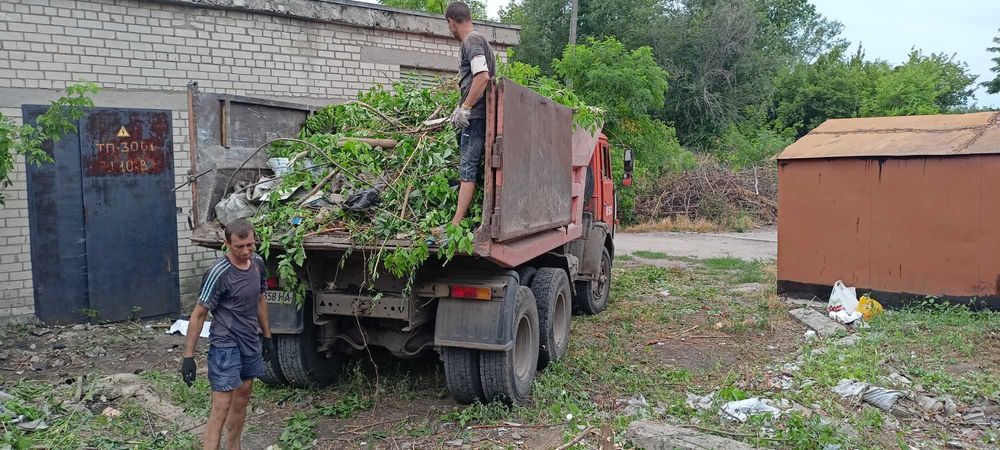 Вывоз мусора,  Вывоз строительного мусора, Вывоз веток, Вивіз сміття, Вывоз окон, Вывоз земли Камаз, Газель