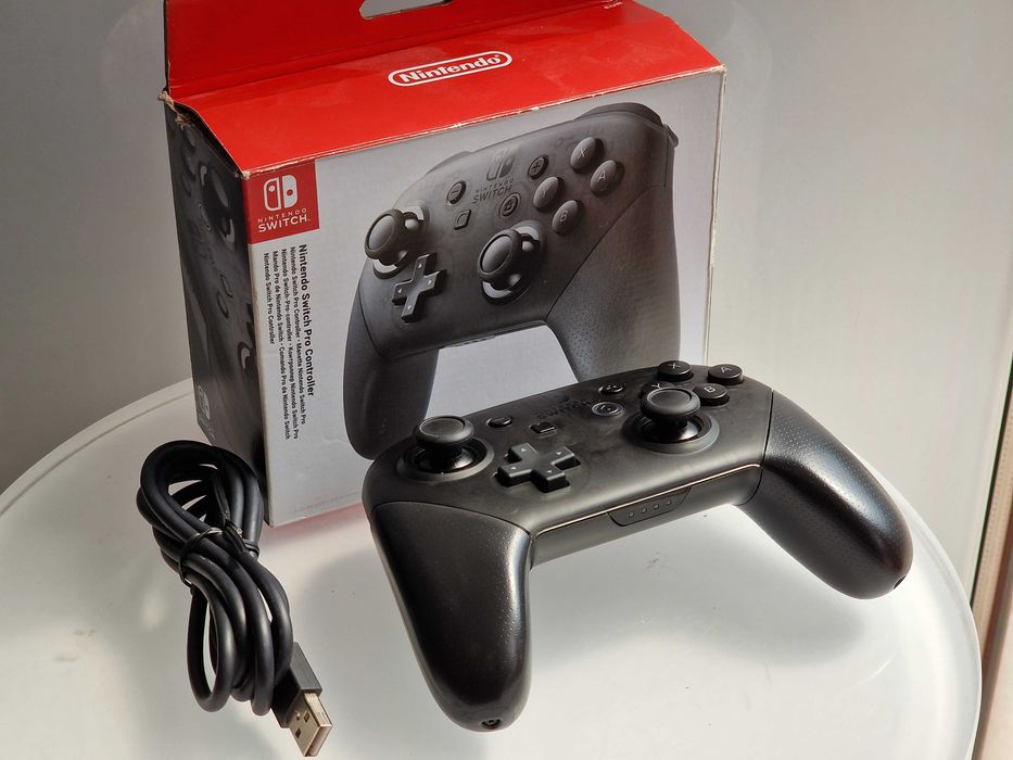 Nintendo Switch Pro Controller PAD od ręki Okazja Oryginał Sklep!