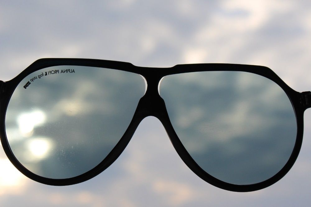 Okulary Alpina M1 ProfiL Fog Stop Blue UNIKAT RETRO VINTAGE Carrera