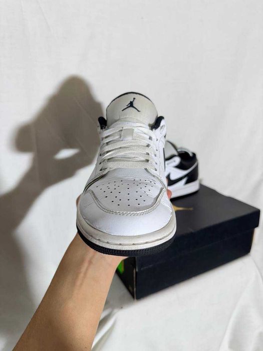 Buty Nike Air Jordan 1 Low White Black Panda Drip Drill Y2k Sk8