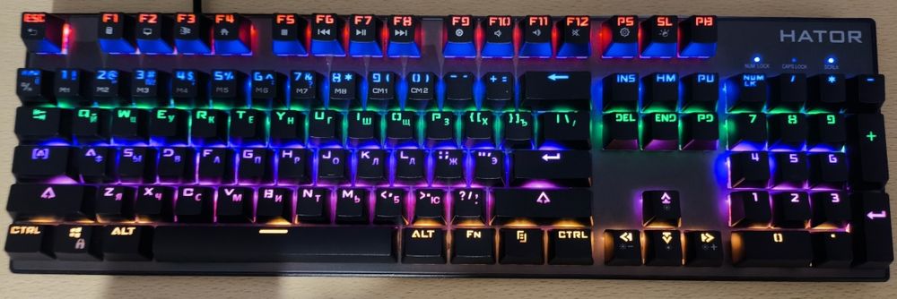 Клавіатура HATOR STARFALL mechanical keyboard