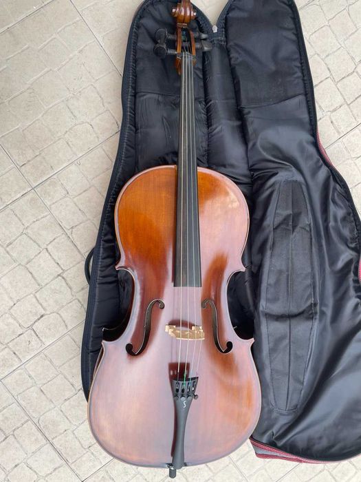 Violoncelo Stentor Student II 1/2 (Como Novo) + Arco Novo + Saco