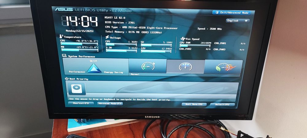 Motherboard ASUS M5A97 LE R2.0  ( Socket AM3+ )