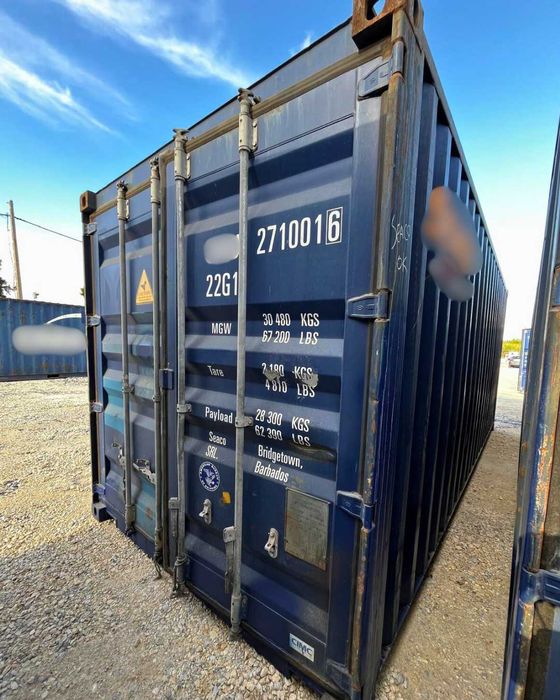 Contentor Marítimo 6 metros (20 pés)