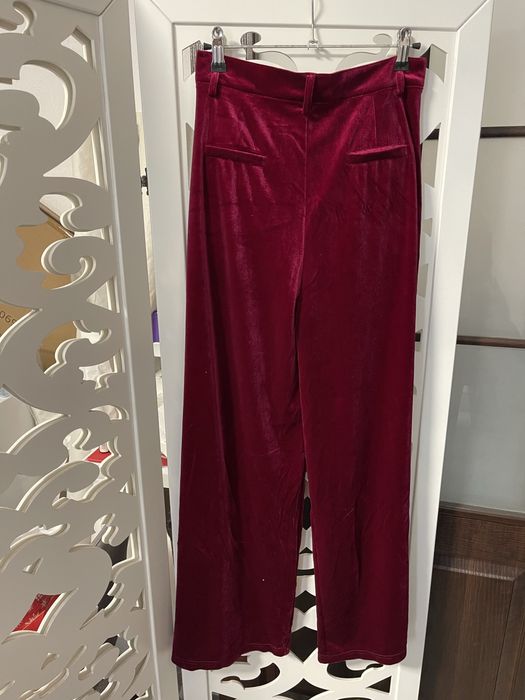 Брюки бархатные