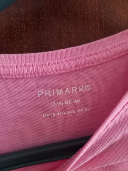 T-shirt rosa 13/14 anos Primark
