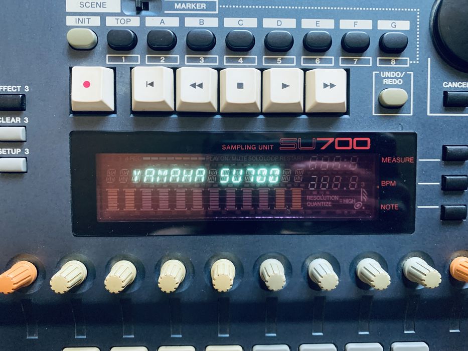 Yamaha SU700 – sampler „maxed out” w pełni rozbudowany