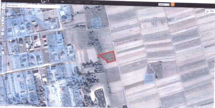 Продаж земельної ділянк, площею 0.1155 га, Волинська обл.