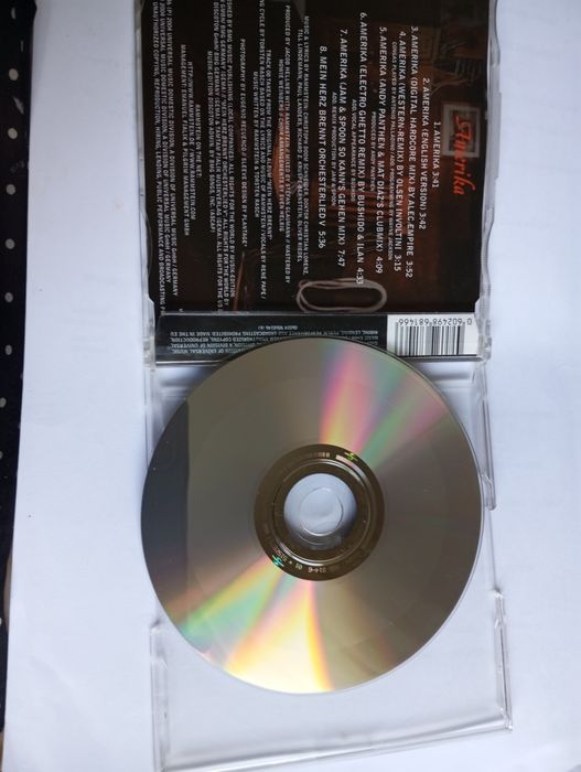 CD Rammstein Amerika original 2004