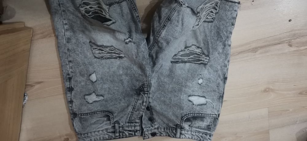 Spodenki  uniseks szare 34