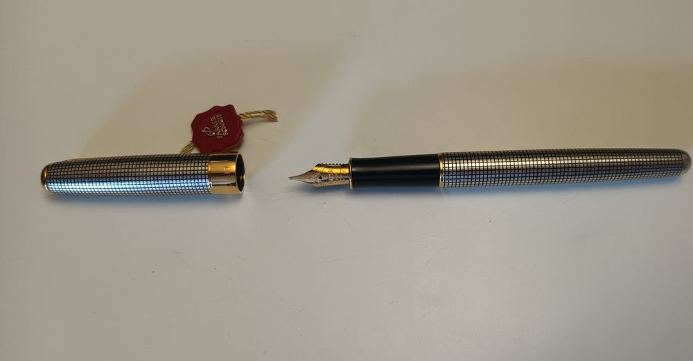 Caneta de aparo Parker Sonnet Cisele Silver GT