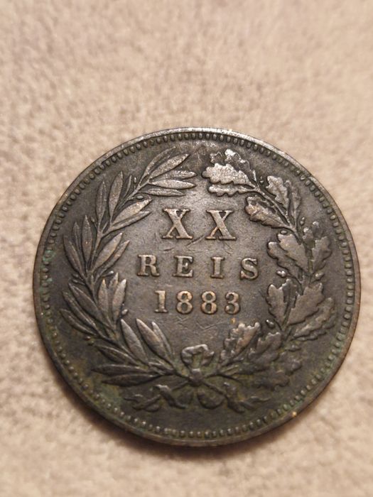 Moedas da Monarquia de 20 Reis 1€ cada