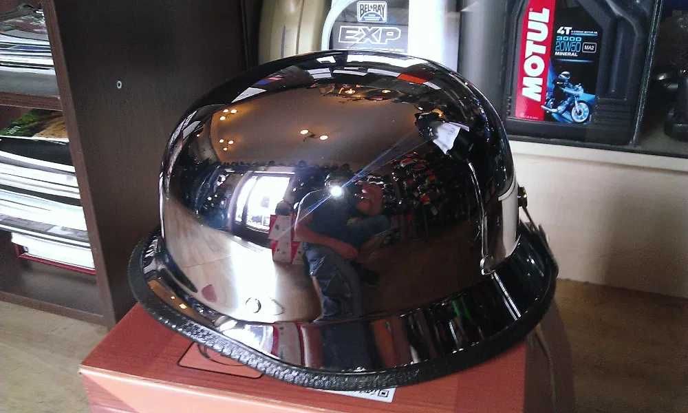 Kask otwarty German Chrom