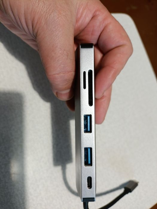 Многопортовый адаптер USB-C 7-в-1 Trust Dalyx