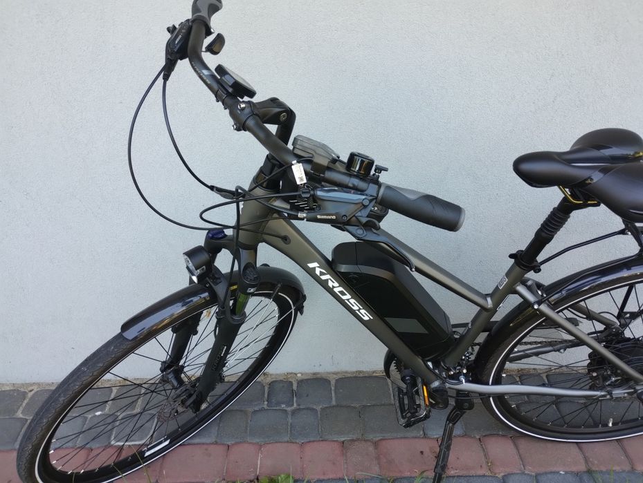 Rower damski elektryczny Kross trans hybrid