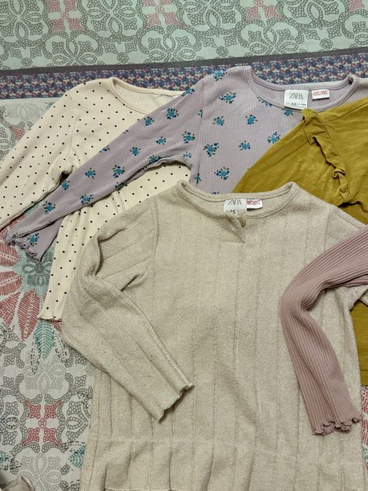 Lote 6 tshirts da Zara tamanho 3/4 anos