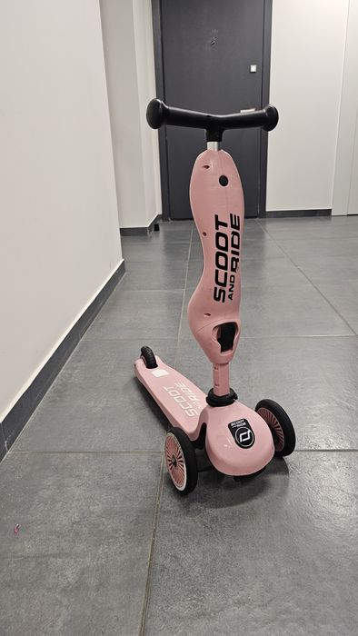 Самокат біговел Scoot and ride, Рожевий